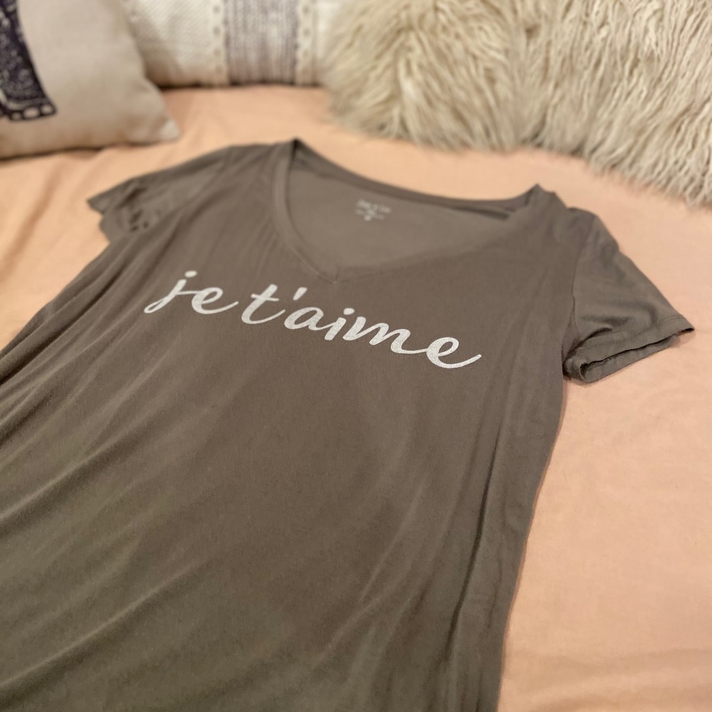 Zoe + Liv Super soft Jet’aime Top